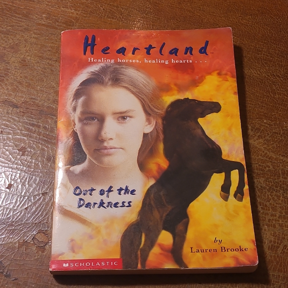 2002 Scholastic Heartland paperback — Out Of The Darkness Lauren Brooke #7